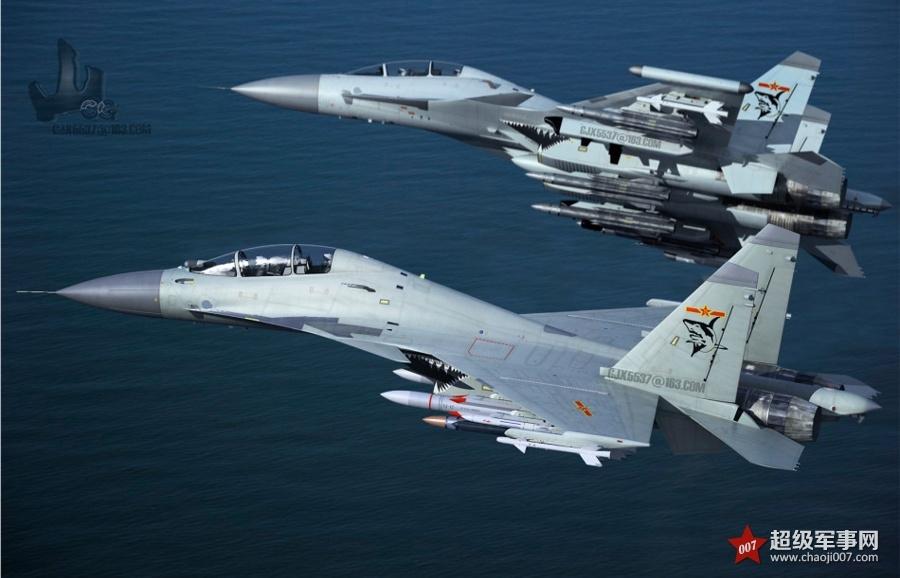 中国战斗机-歼15战斗机