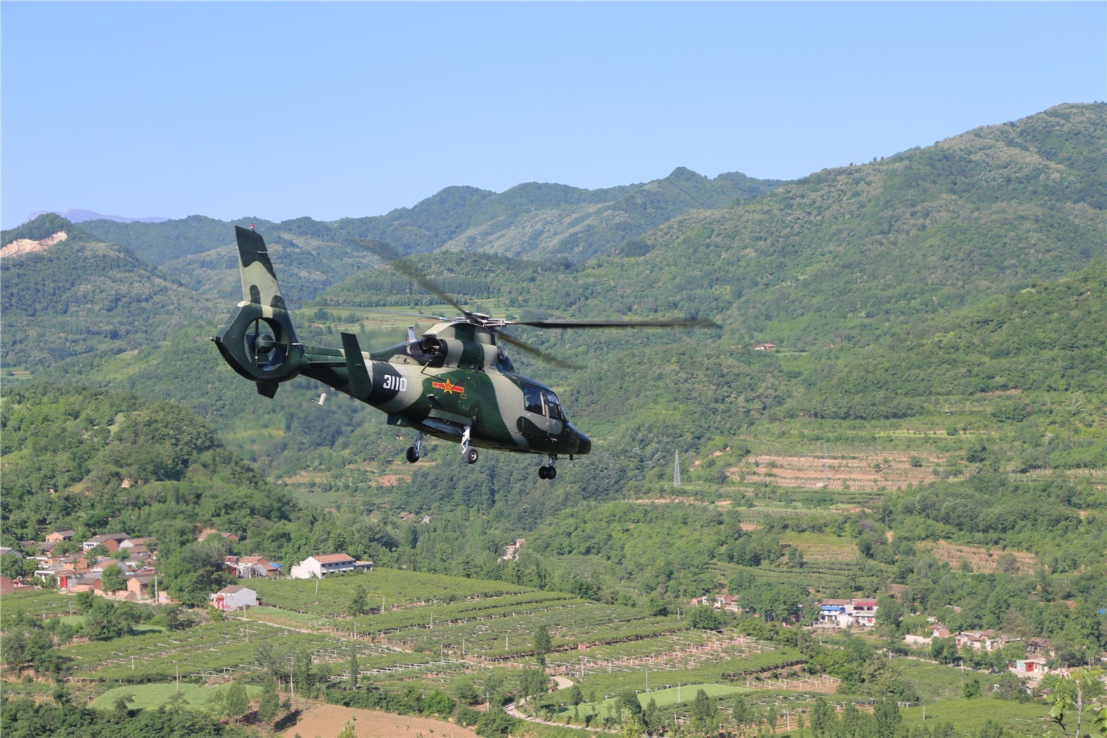 西飞-武直-9直升机