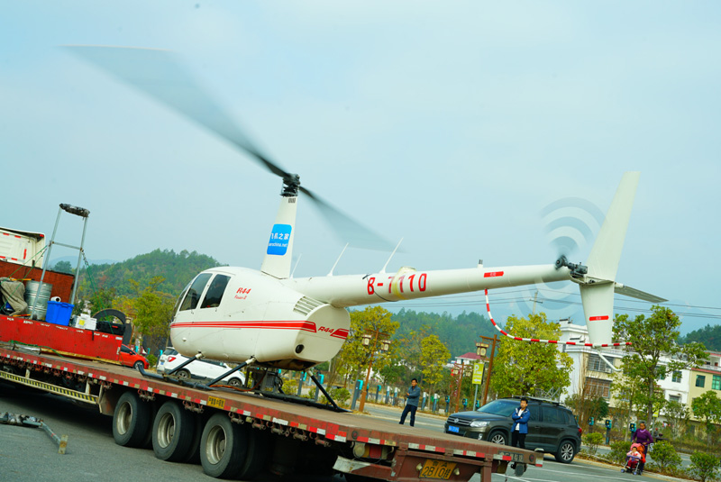 飞机之家顺利完成江西直升机航测作业